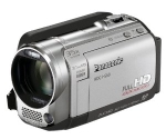 シルバー　Panasonic デジタルハイビジョンビデオカメラ HDC-HS60